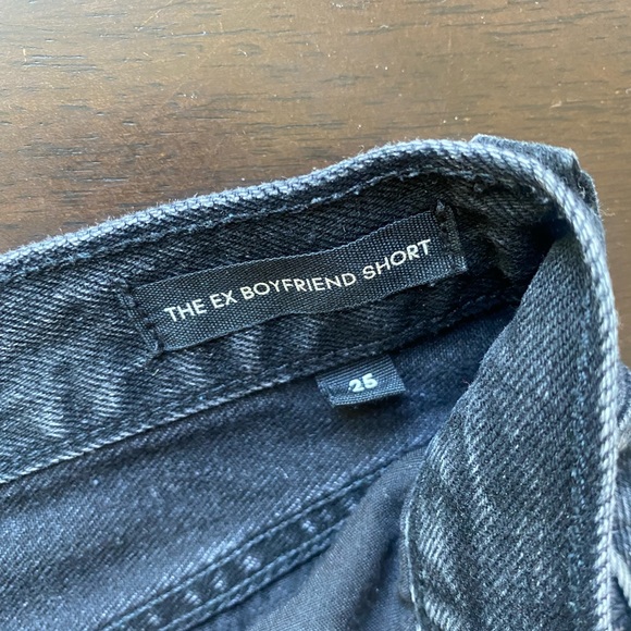 Aritzia Denim Forum The Ex Boyfriend Short Size 25 - Picture 3 of 5